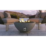 FIREGEAR 30" SANCTUARY 3 ROUND GAS FIRE PIT WITH SPARK IGNITION -SLATE (GREY)