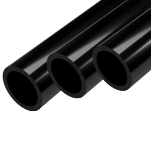 SHOW GLOSS 1" PVC PIPE 40" BLACK (SCH 40)
