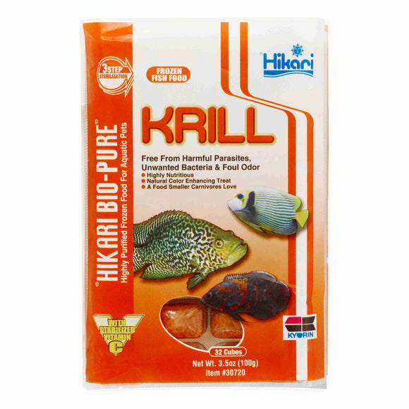 Hikari Bio-Pure Frozen Krill - Cubes - 3.5 oz