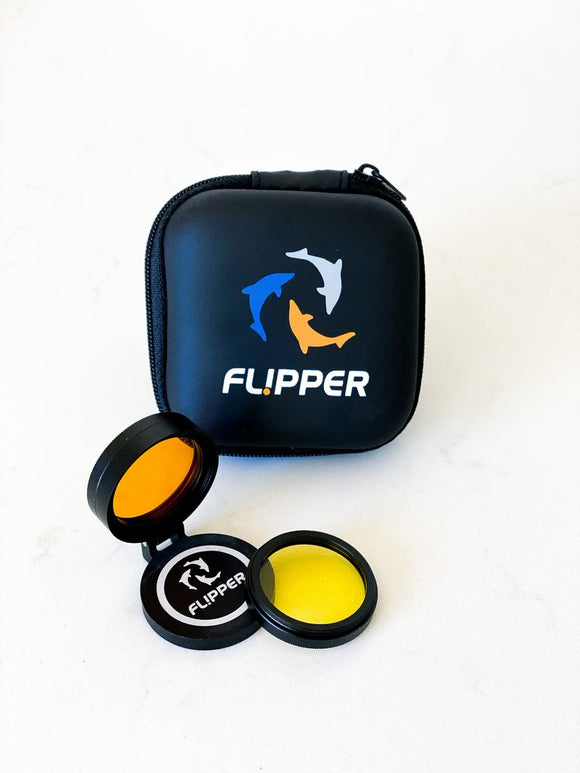 Flipper Flip Kick Mobile Phone Aquarium Camera Filter Kit