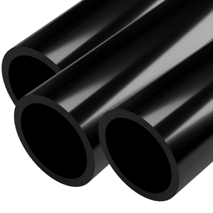 SHOW GLOSS 1-1/2" PVC PIPE 40" BLACK (SCH 40)