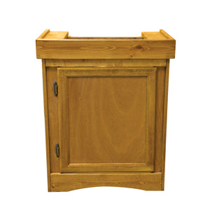 Monarch Cabinet Stand - Oak - 24" x 12"