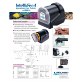 Lifegard IntelliFeed Aquarium Fish Feeder with 6V Power Adapter