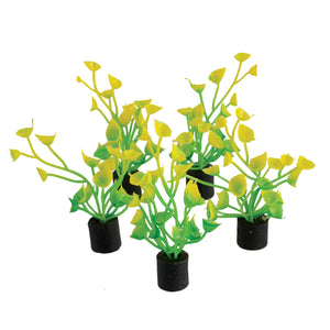 Mini Plant - Yellow and Green - 2" - 5 pk