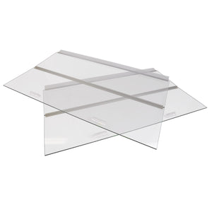 Seapora Glass Canopy - 72" x 24"