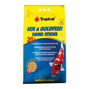Tropical Koi & Goldfish Basic Sticks - 1.6 kg