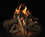 Warming Trends Steel Log Set Handcrafted to fit 18" Fire Pit