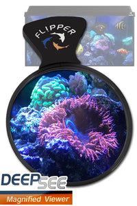 Flipper DeepSee Magnified Magnetic Aquarium Viewer 4"