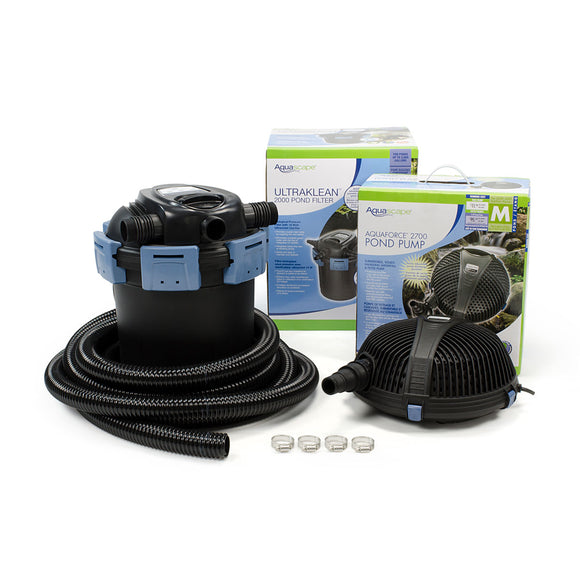 Aquascape UltraKlean® Pond Filtration Kit 2500