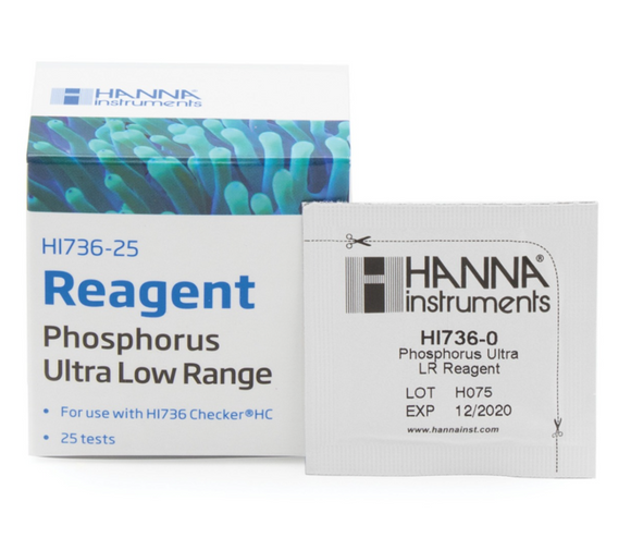 Phosphorous Ultra Low Range Checker Reagents HI736-25 (25 tests)