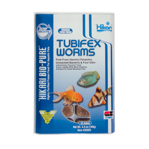 Hikari Bio-Pure Frozen Tubifex Worms - Cubes - 3.5 oz