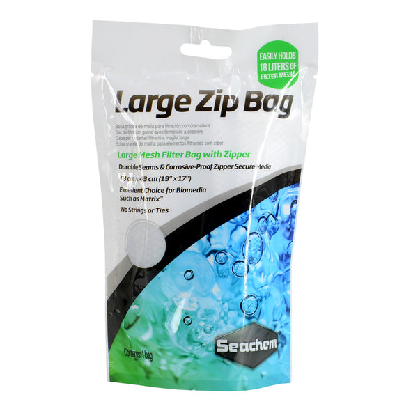 Seachem Zip Bag Large - 19