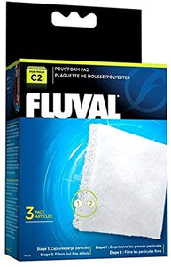 Fluval C2 3 pack poly /foam pad
