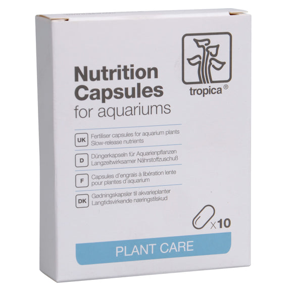 Tropica Nutrition Capsules for Aquariums - 10 pk