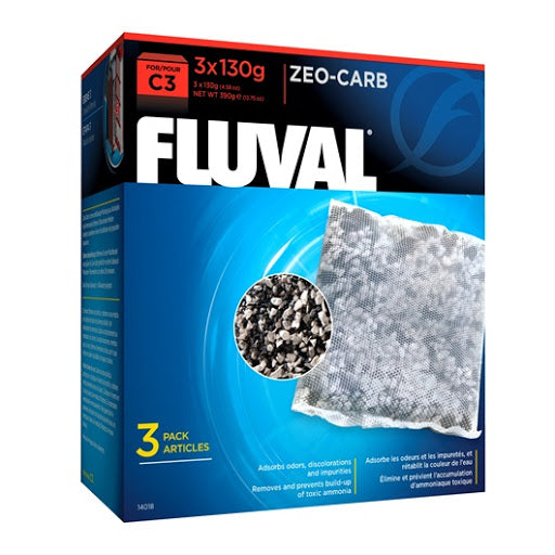 Fluval C3 3 pack Zeo-carb